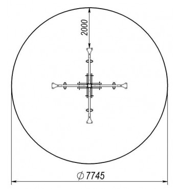 Karuselė TE223.4 | 2