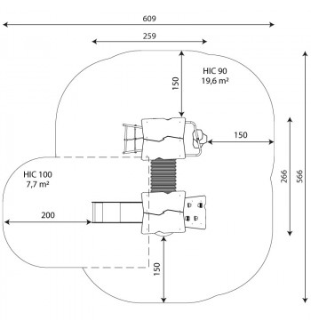 Žaidimų kompleksas RC1407 | 3