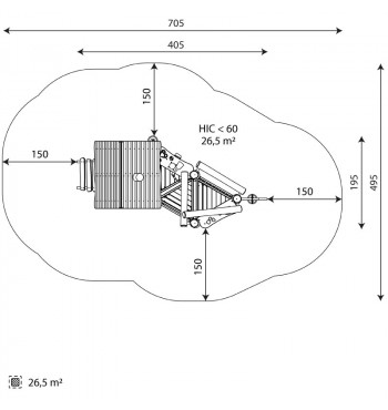 Žaidimų namelis RB1328 | 3