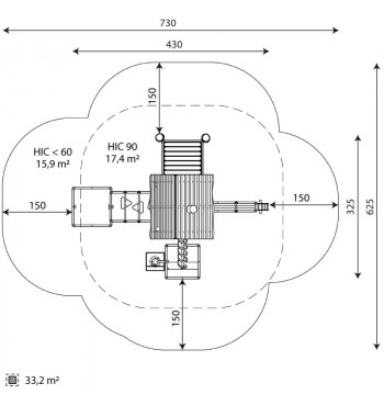 Žaidimų kompleksas RB2866 | 3