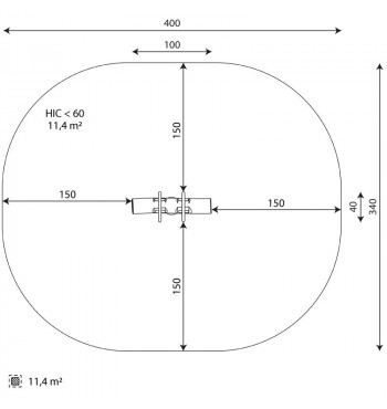 Spyruoklinės sūpynės RB1370 | 2