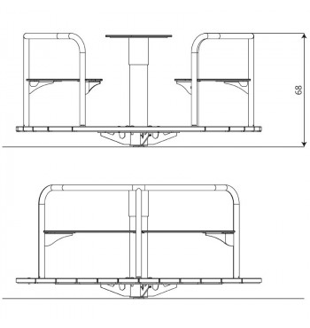 Karuselė RB1373 | 3