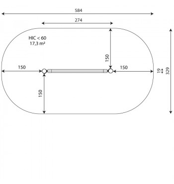 Balansinė virvė RB1258 | 2