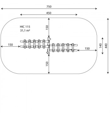Laipiojimo tiltelis RB1283 | 2