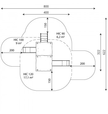 Žaidimų kompleksas CROOC 0306 | 8