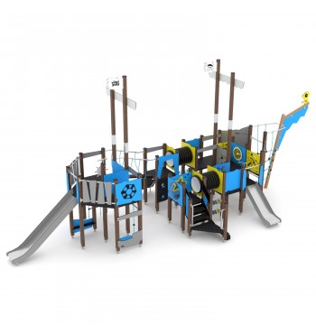 Žaidimų kompleksas WOODEN WD1581 | 2
