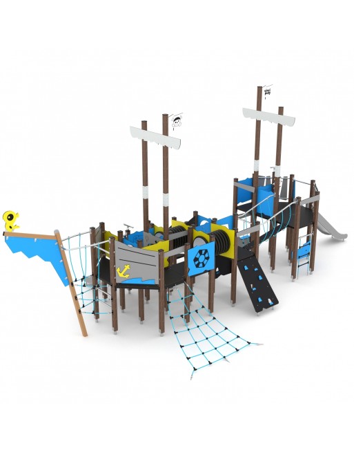 Žaidimų kompleksas WOODEN WD1581 Žaidimų kompleksas WOODEN WD1581