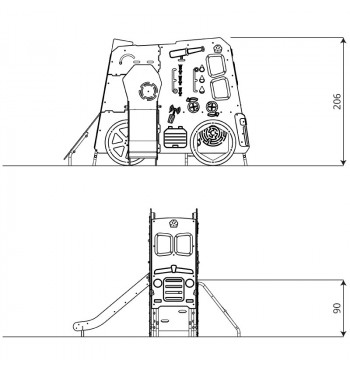 Žaidimų kompleksas TOPICCO 3104 | 3