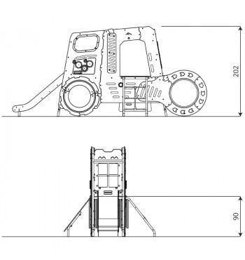 Žaidimų kompleksas TOPICCO 3102 | 3