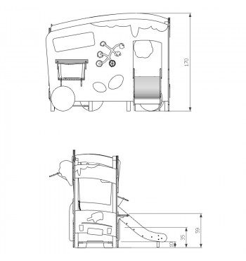 Žaidimų kompleksas TOPICCO 3105 | 2