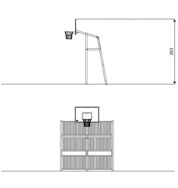 Futbolo ir krepšinio komplektas ARENA 2421 | 2