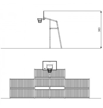 Futbolo ir krepšinio komplektas ARENA 2422 | 2
