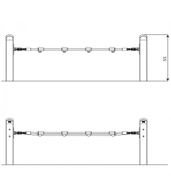 Laipiojimo tinklas CLIMBOO 0498 | 2