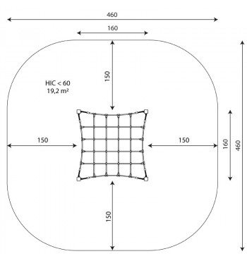 Laipiojimo tinklas CLIMBOO 0498 | 3