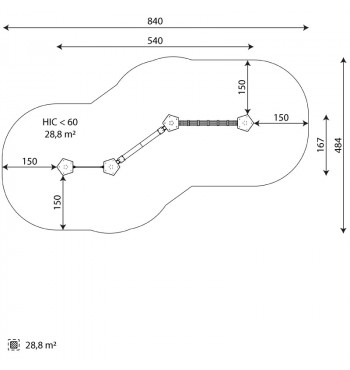 Balansavimo tiltelis CLIMBOO 0497 | 4