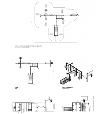 Kliūčių ruožas su krepšinio lenta SHD | 1