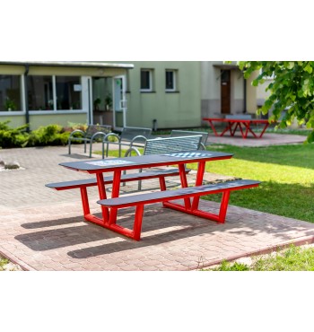 Lauko pikniko stalas šachmatams ir ludo 824-013 | 1