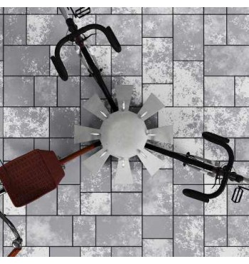 Betoninis dviračių stovas Lotos | 4