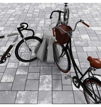 Betoninis dviračių stovas Lotos | 5