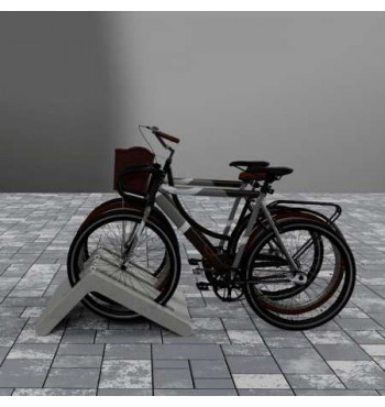 Betoninis dviračių stovas Corner | 4