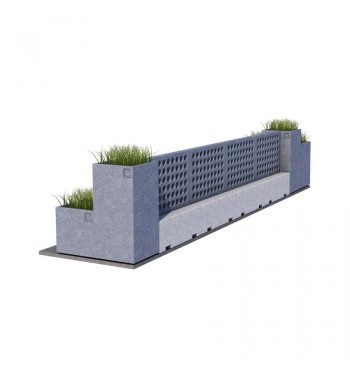 Poilsio zona su suoliukais ir gėlinėmis Gap Solo 1 | 2