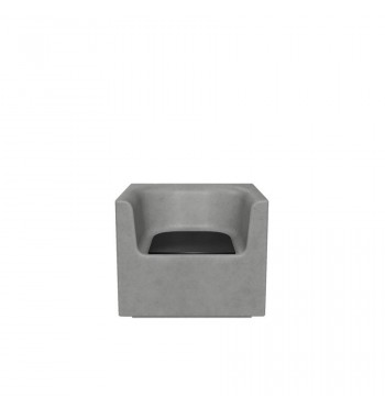 Betoninis fotelis Boxer
