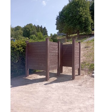 Perdirbto plastiko persirengimo kabina GMM0585 | 1