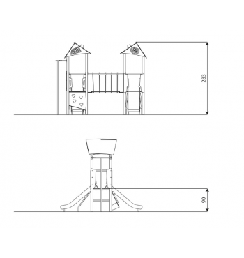 Žaidimų kompleksas STEEL+ 1805 | 3